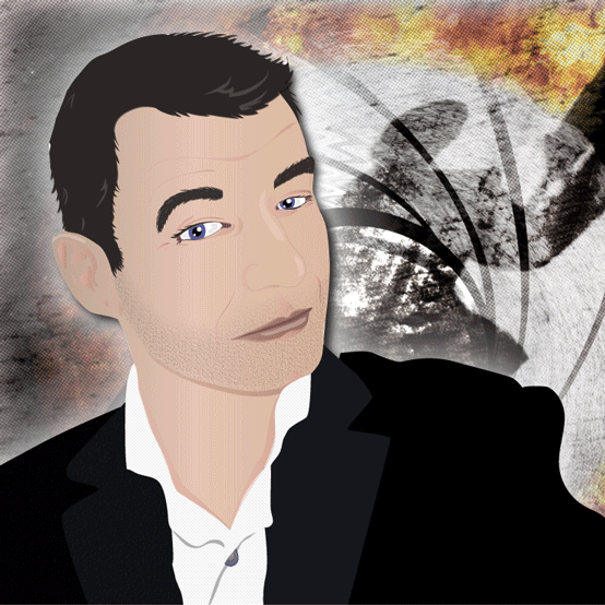 Digital_Tim_Grant, Animated Gif, Personalised Profile, Unique Gift, Cartoon Me 