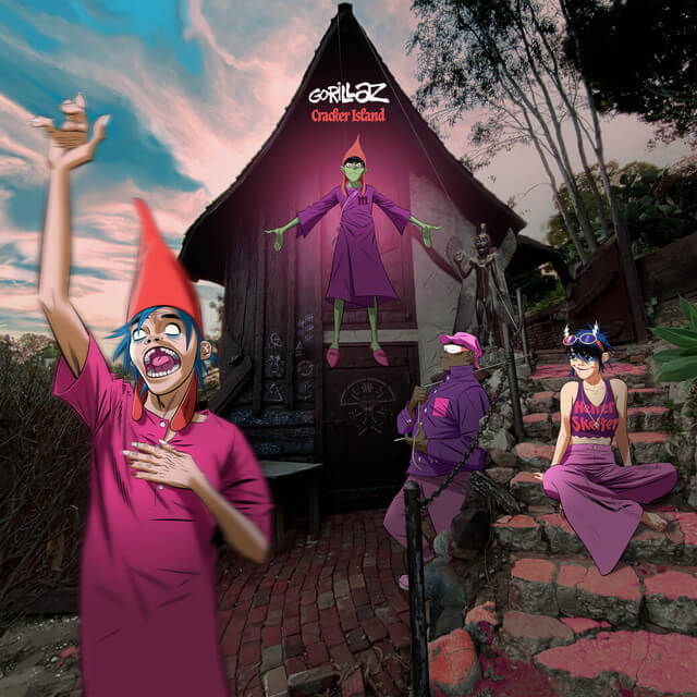 Gorillaz - Cracker Island (Limited Indie Only Neon Purple Coloured LP)