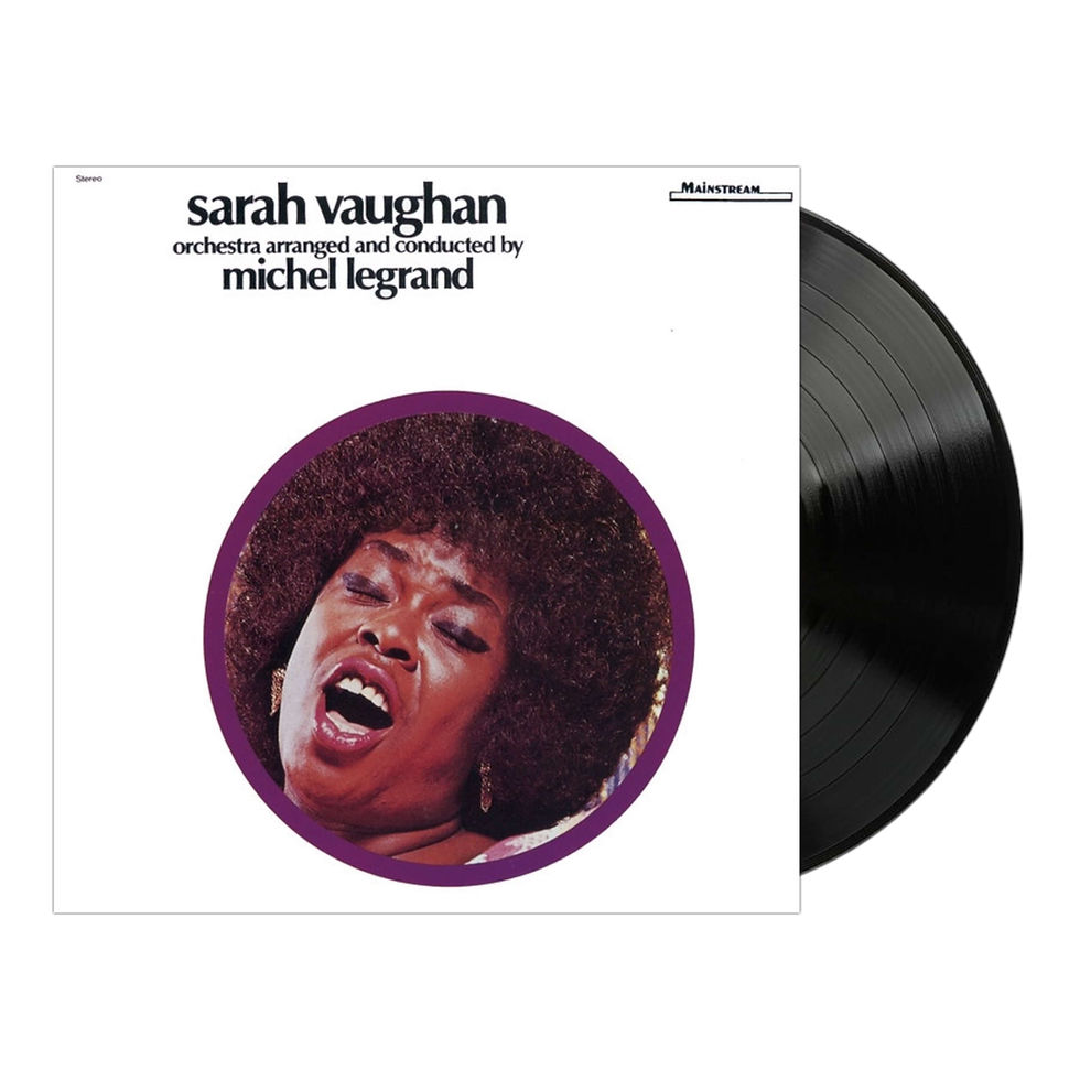 Sarah Vaughan - With Mitchel Legrand (USA Import) (Black LP)