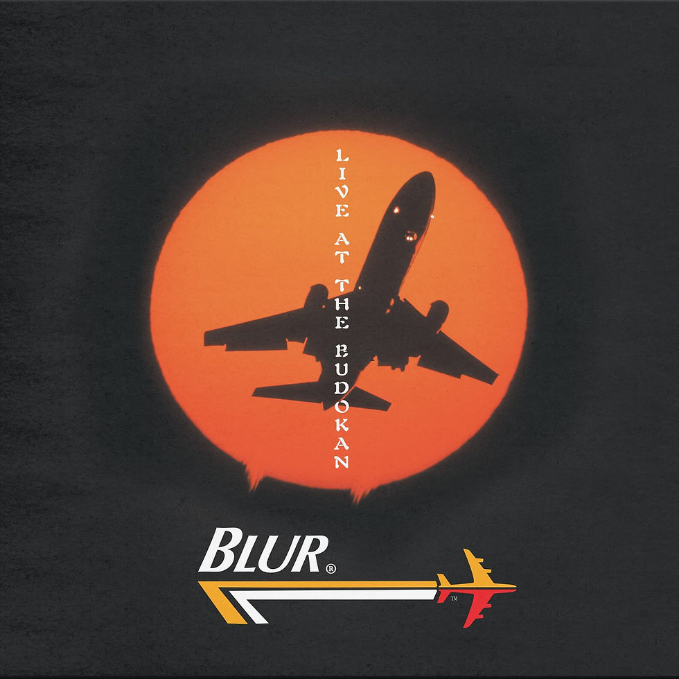 Albumcover van Blur - Live At The Budokan (RSD 2026) (Rood Gekleurd Vinyl 2LP) (Red Coloured Vinyl 2LP)