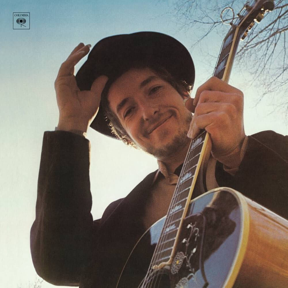 Albumcover van Bob Dylan - Nashville Skyline (Wit Gekleurd Vinyl LP) (White Coloured Vinyl LP)