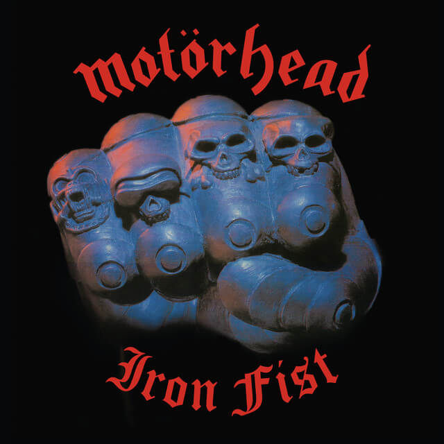 Motörhead - Iron Fist (40th Anniversary Black & Blue Swirl Coloured LP)