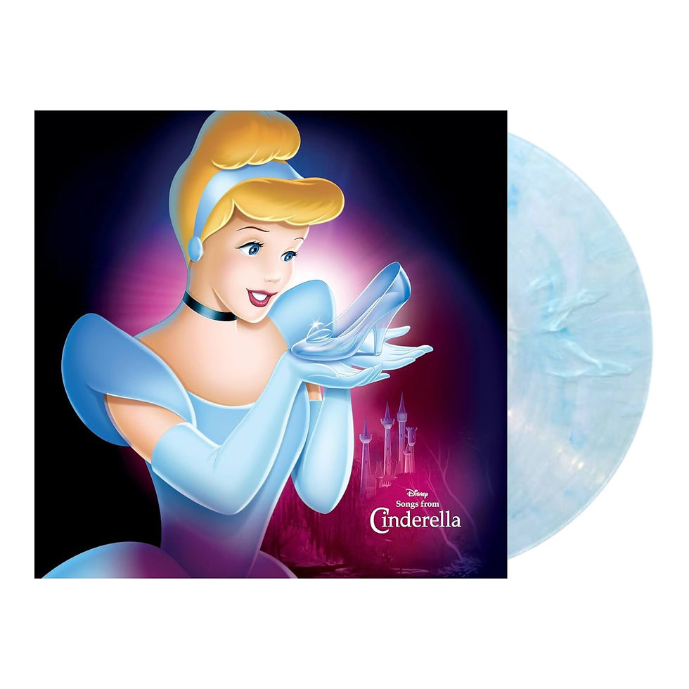 Disney - Songs From Cinderella (Transparent With Blue Marble Coloured LP)