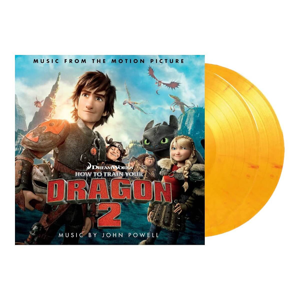 Various - How To Train Your Dragon 2 (Limited Flaming Coloured Vinyl 2LP)