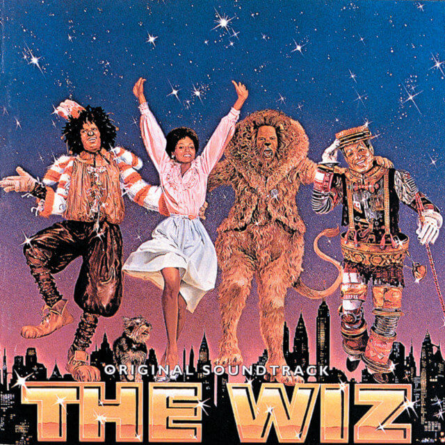 Albumcover van Various - The Wiz: Original Motion Picture Soundtrack (Zwart Vinyl 2LP) (Black Vinyl)