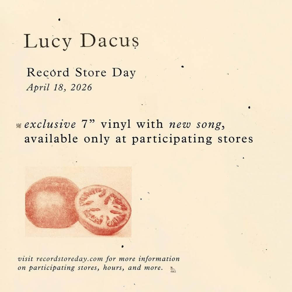 Albumcover van Lucy Dacus - New Song (RSD 2026) (Gekleurd Vinyl 7'' Single) (Coloured Vinyl 7" Single)