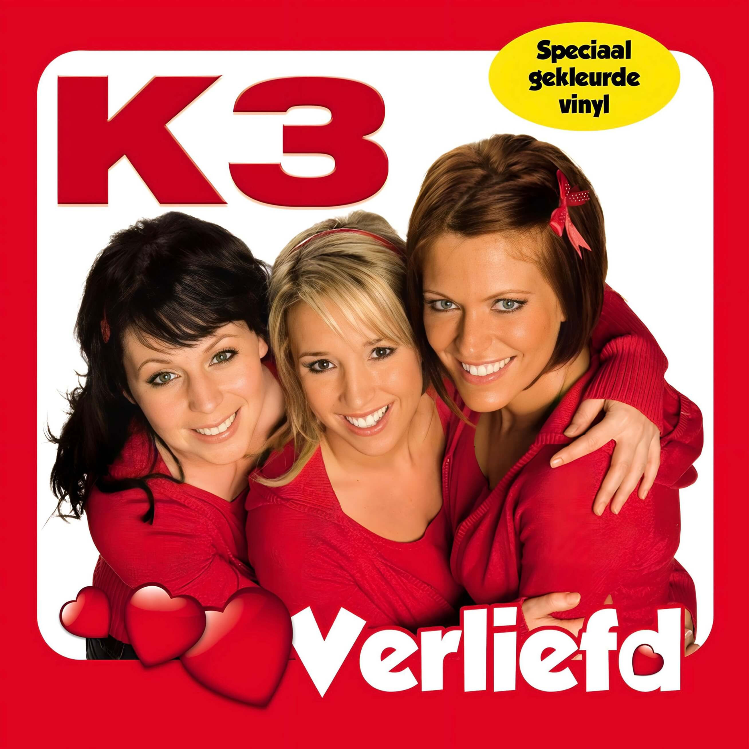 K3 - Verliefd (Red Coloured Vinyl LP)
