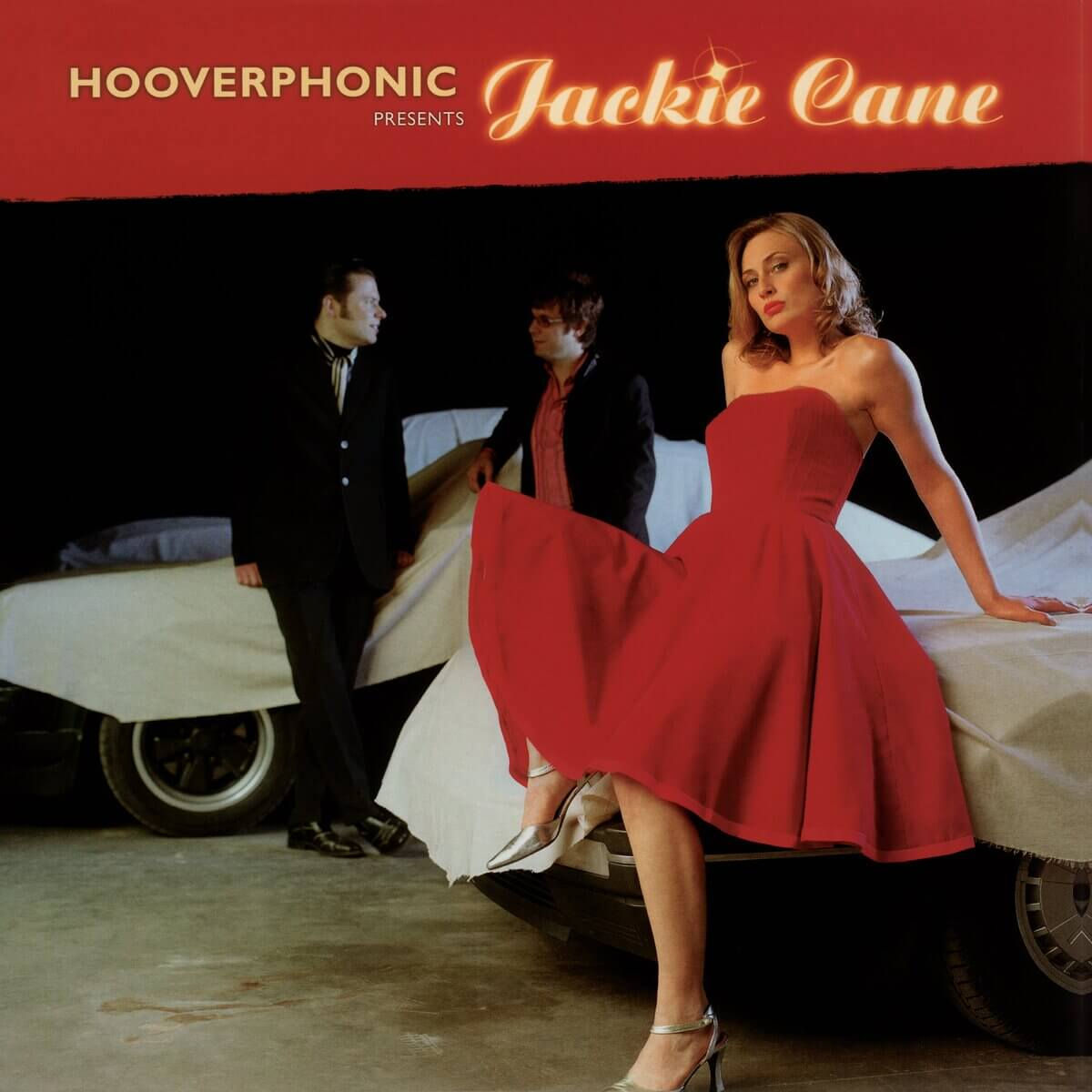 Albumcover van Hooverphonic - Hooverphonic Presents Jackie Cane (Doorzichtig Gekleurd Vinyl LP) (Limited Clear Coloured LP)