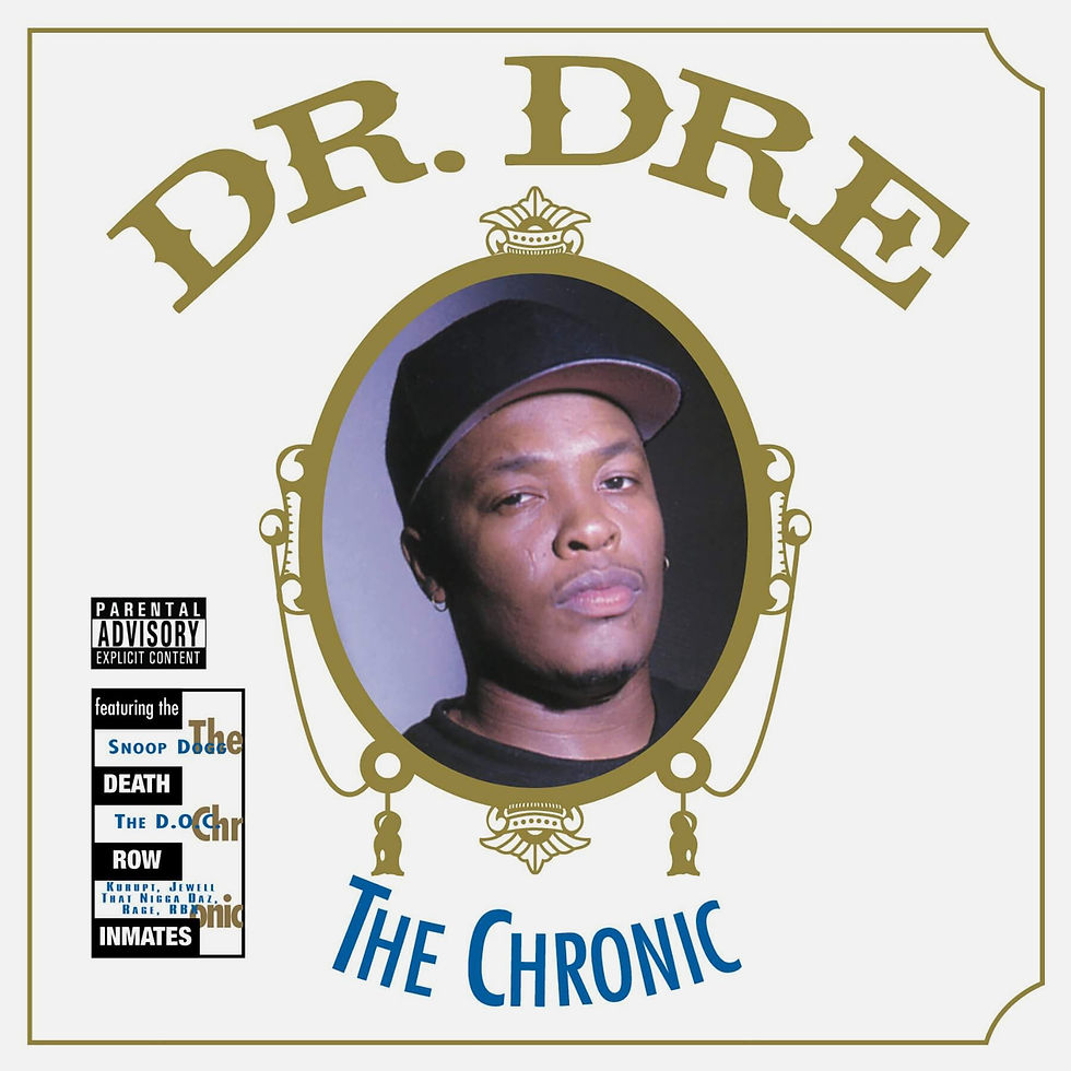 Dr. Dre - The Chronic (30th Anniversary Black 2LP)