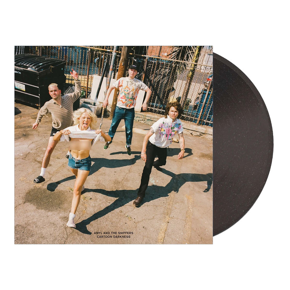 Amyl And The Sniffers - Cartoon Darkness (Limited Sparkle Black Ice Coloured LP)