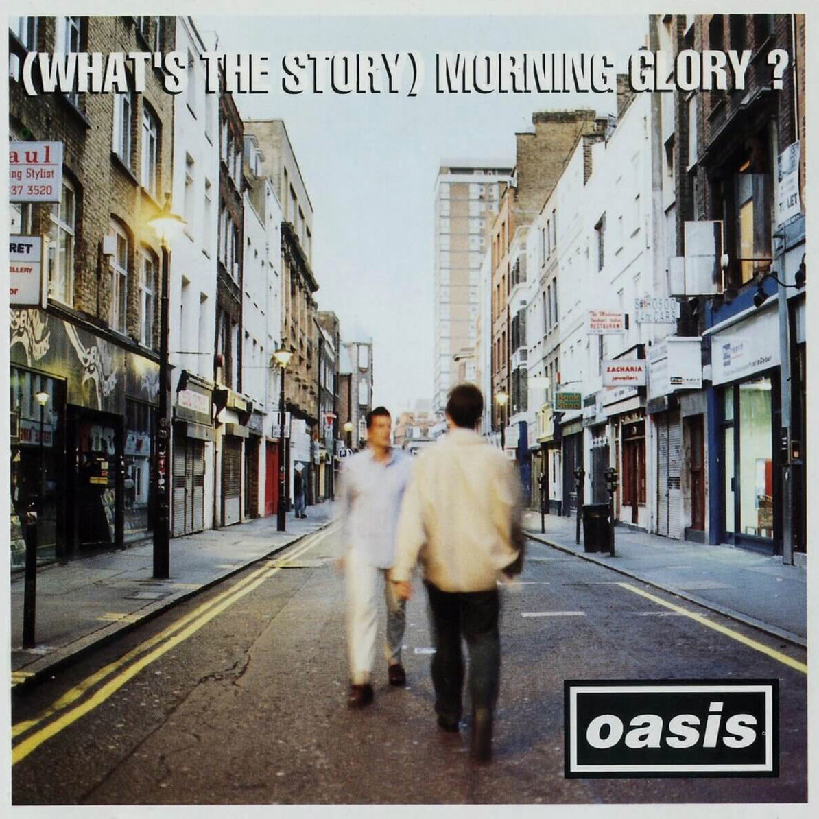 Albumcover van Oasis - (What's The Story) Morning Glory? (Zwart Vinyl 2LP) (Black Vinyl 2LP)