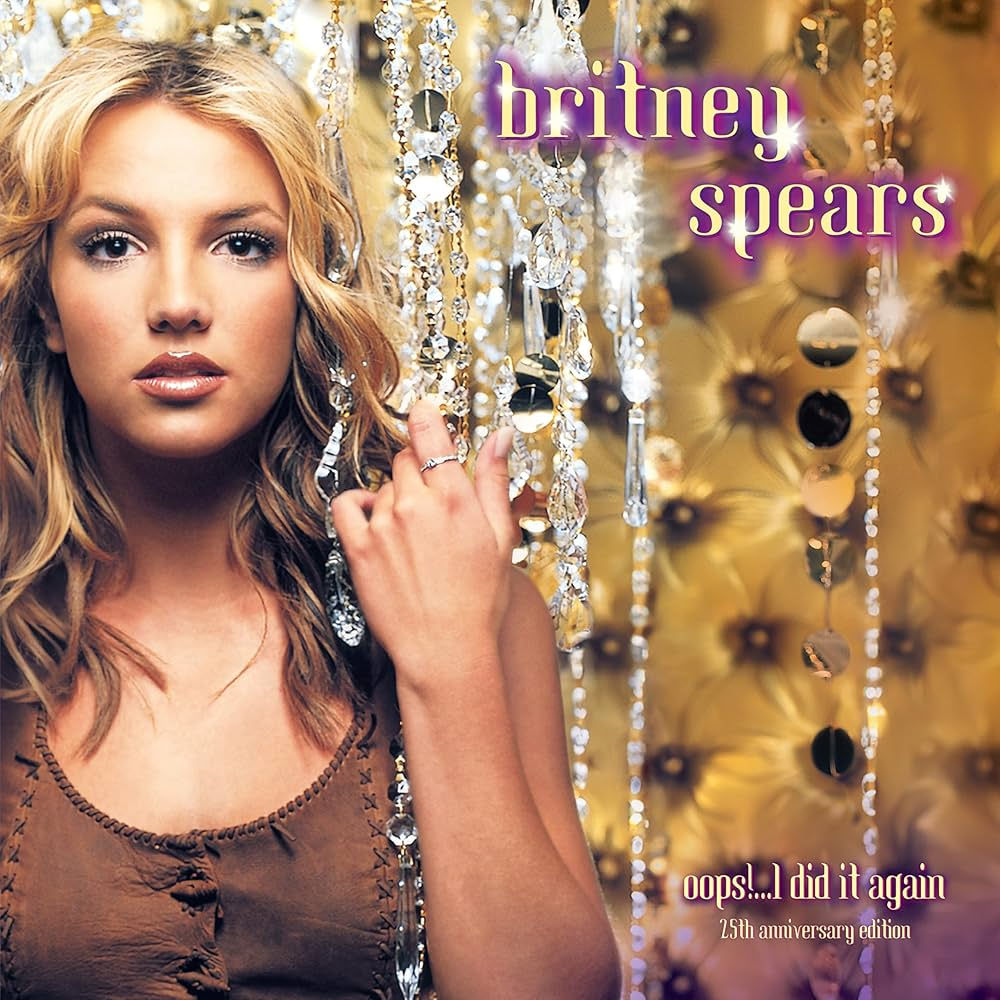Albumcover van Britney Spears - Oops!...I Did It Again (Zwart Vinyl 2LP) (25th Anniversary Photobook Black Vinyl 2LP)