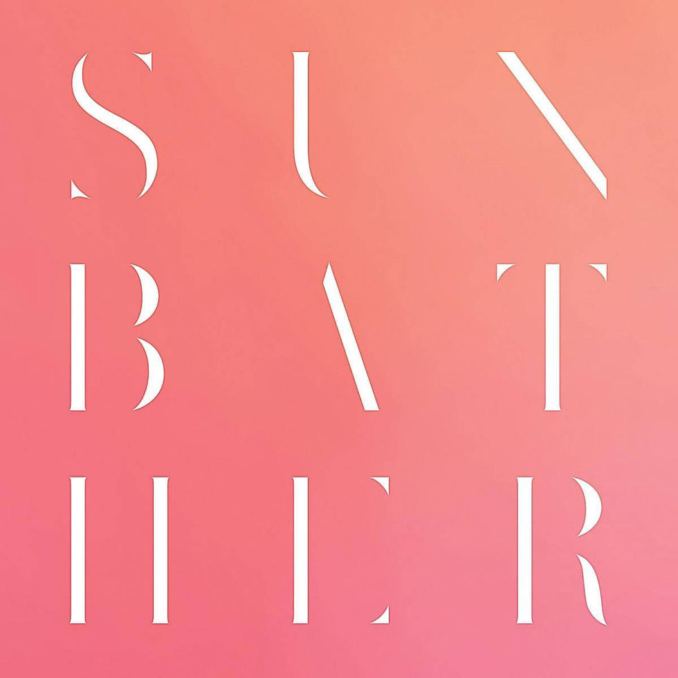 Albumcover van Deafheaven - Sunbather (Oranje, Geel & Roze Vinyl 2LP) (Indie Only Orange, Yellow & Pink Coloured Vinyl 2LP)