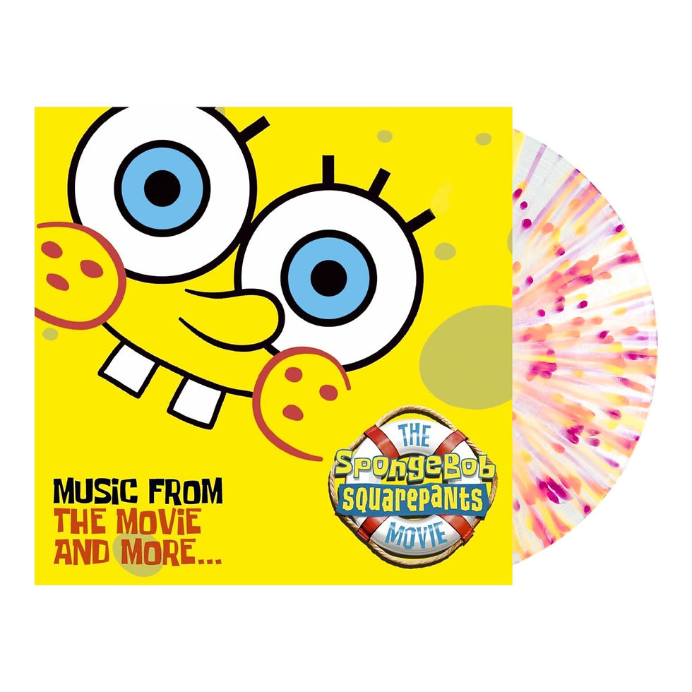 Various - The Spongebob Squarepants Movie (Clear With Splatter Coloured LP)