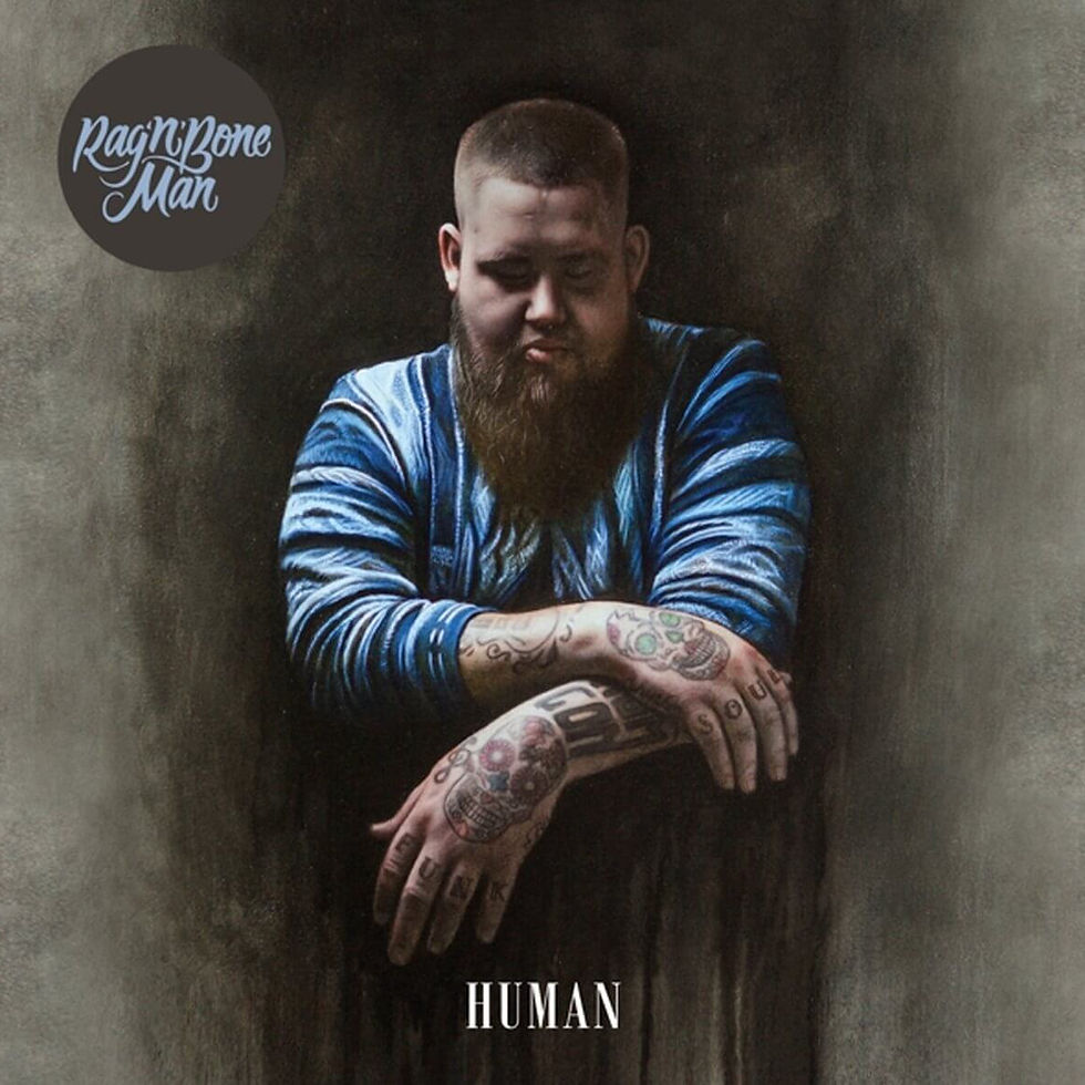 Albumcover van Rag N' Bone Man - Human (Zwart Vinyl 2LP) (Deluxe Black Vinyl 2LP)