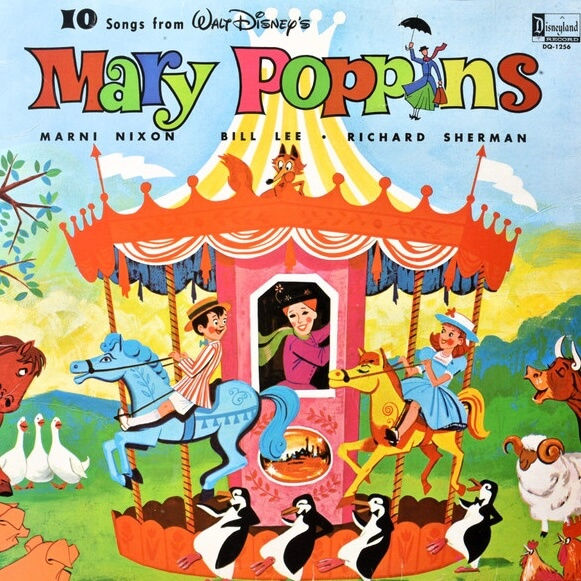 Disney - 10 Songs from Mary Poppins (Limited 180 Gram Blue Coloured LP)