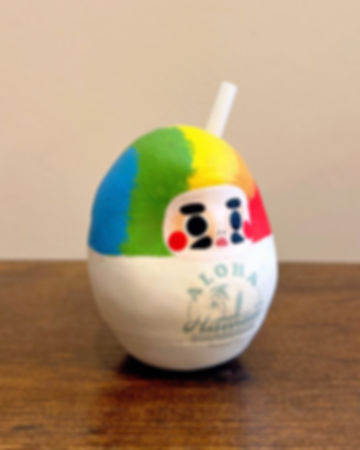 ARIGATO DARUMA  「かき氷」レインボー