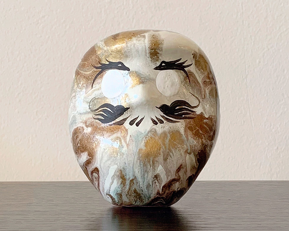 龍と鳳凰「一期一会」(マーブル) マユダマ/コンジキ色