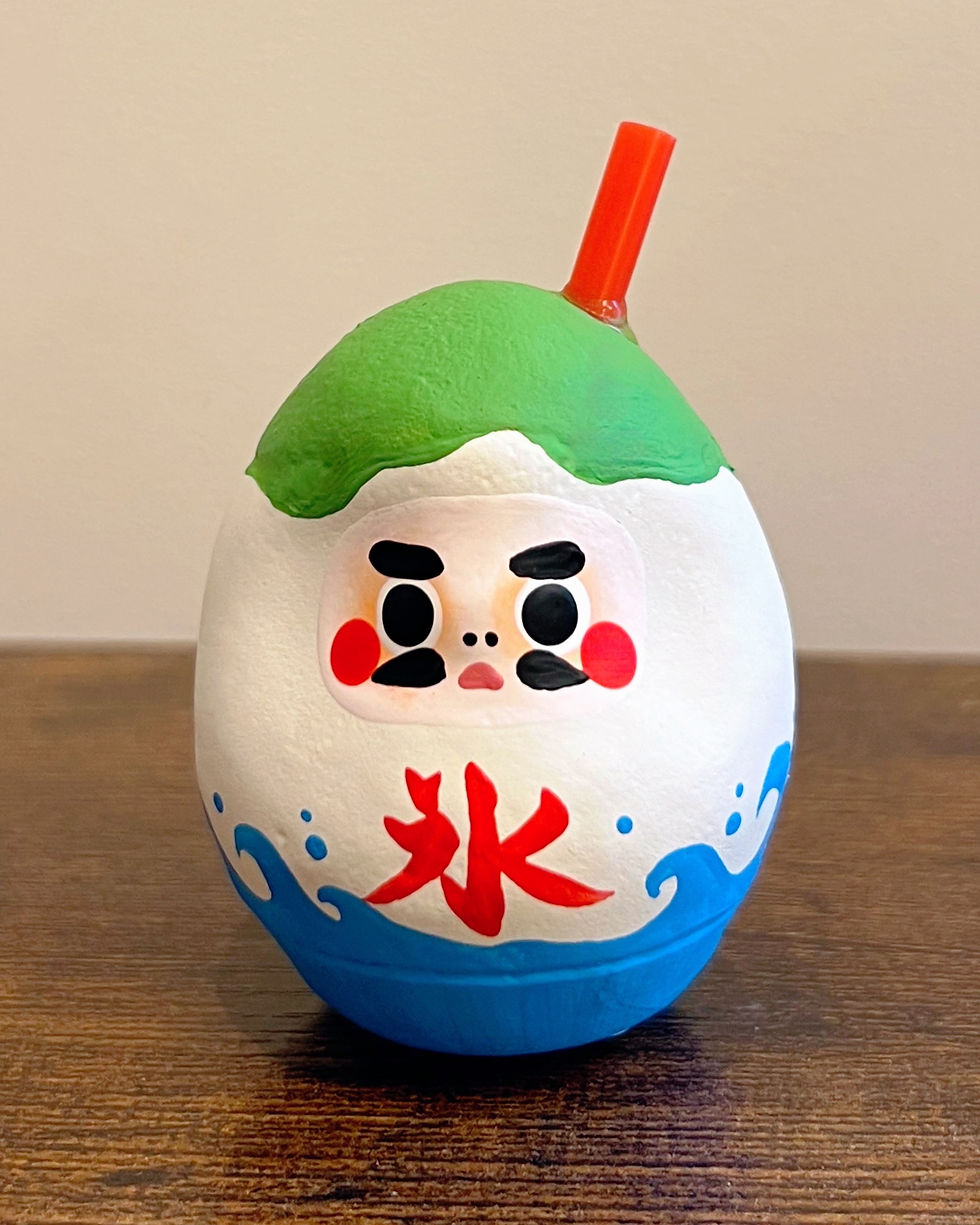 縮圖：ARIGATO DARUMA  「かき氷」メロン色