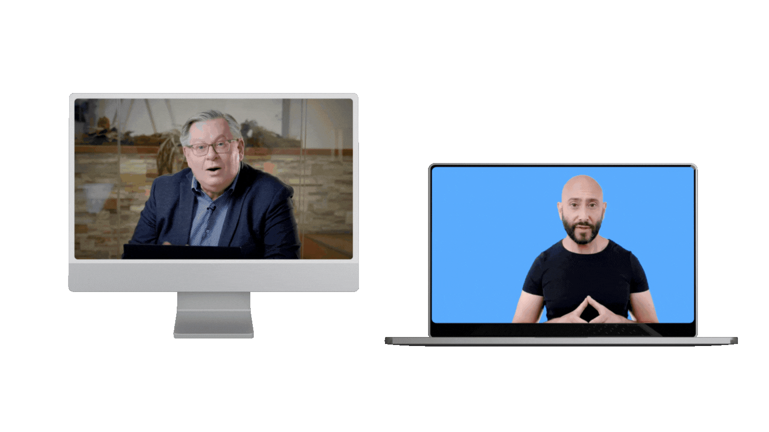 Bleu Violet Simple Dégradé Présentation (10).gif