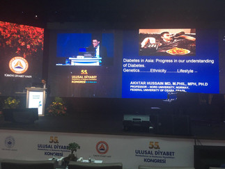 Akhtar Hussain speaking at DASG