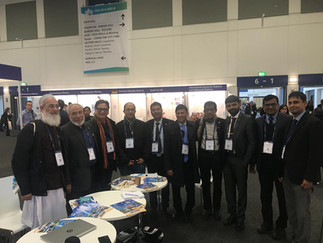 Akhtar Hussain in a group photo