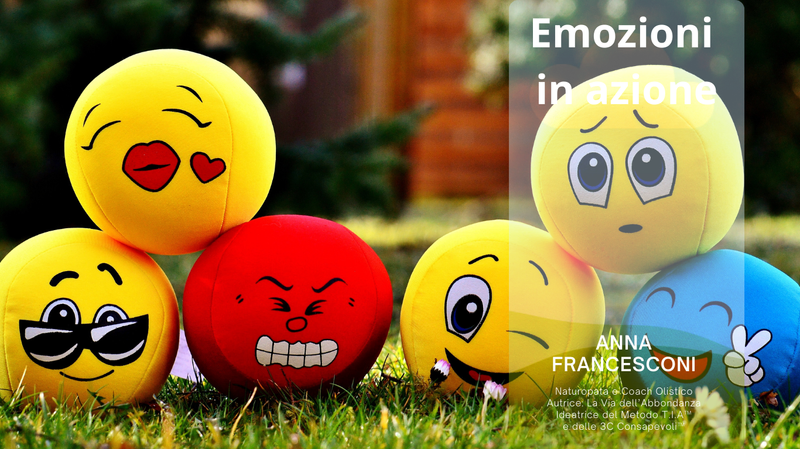 Anna Francesconi – Emozioni in Azione™: un programma per trasformare emozioni in forza interiore con i suoi metodi originali: 3C™, Somatic Shift™ e Coaching Olistico."