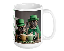 St. Pat's French Bulldog Mug