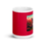In the Roses French Bulldog Mug side view