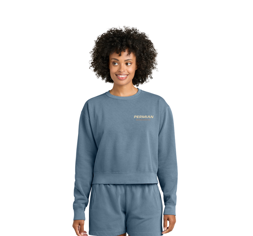 Thumbnail: Comfort Colors® Women’s Mid-Length Crewneck Sweatshirt