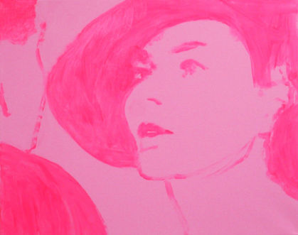 Gillian Mather, Revelation, 2023, Acrylic on canvas, 65 × 82 cm