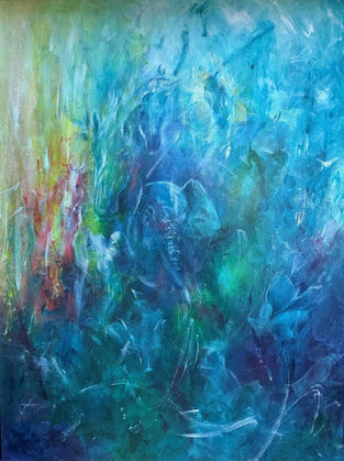 Anne Aachmann-Meltofte, Almost Familiar, 2025, acrylic on canvas, 80 × 60 cm