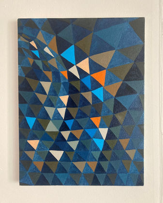Nick Barratt , Harmony - twilight, 2024, oil on canvas, 40 × 30 cm