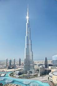 the Burj Khalifa, located in Dubai