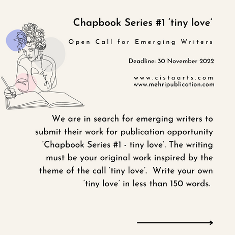 Chapbook Series #1 ‘tiny love’
