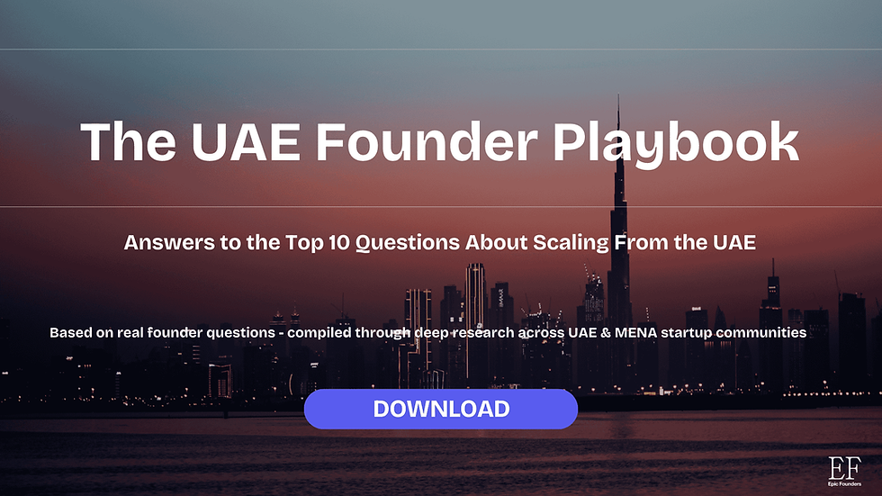 Dubai Downtown skyline at sunset