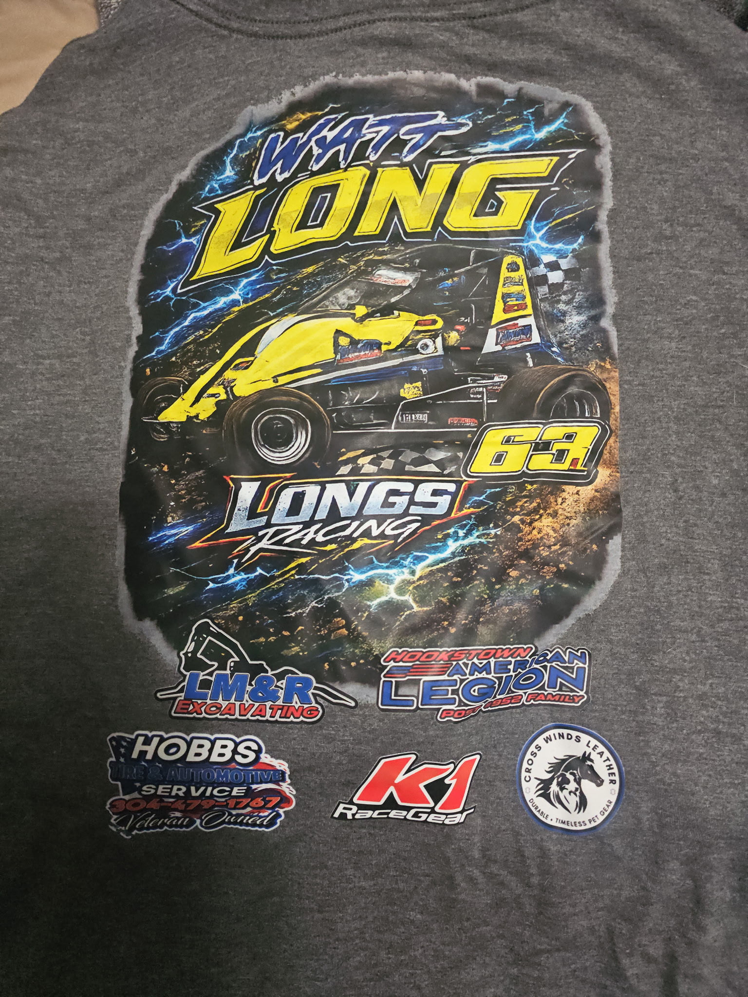 Long's Racing Fan Tee