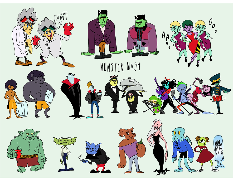 It Was A Monster Mash