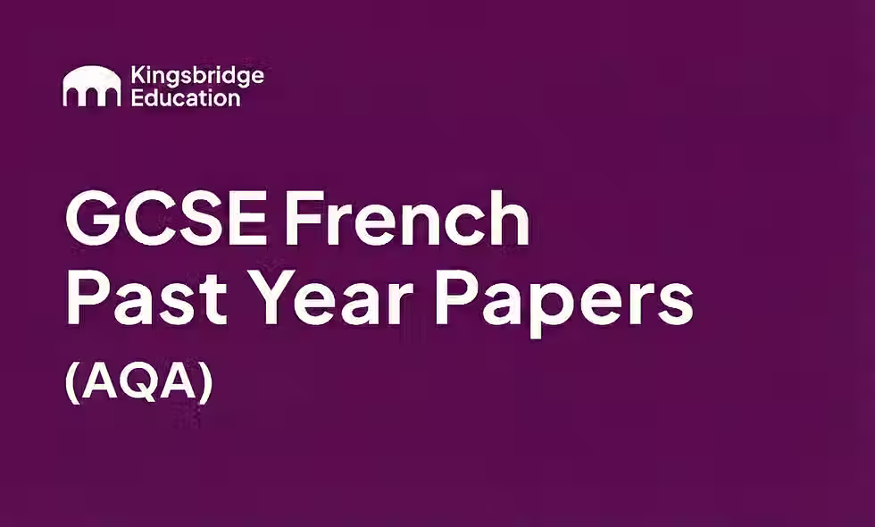 AQA GCSE French Past Papers 2020–2025 (8658) – Listening, Reading, Writing & Speaking Foundation and Higher with Mark Schemes, Transcripts & Audio