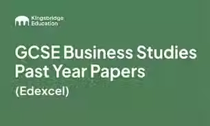 Edexcel GCSE Business Past Papers 2020–2025 (1BS0) – Paper 1 & Paper 2, Question Papers, Mark Schemes & Revision Resources