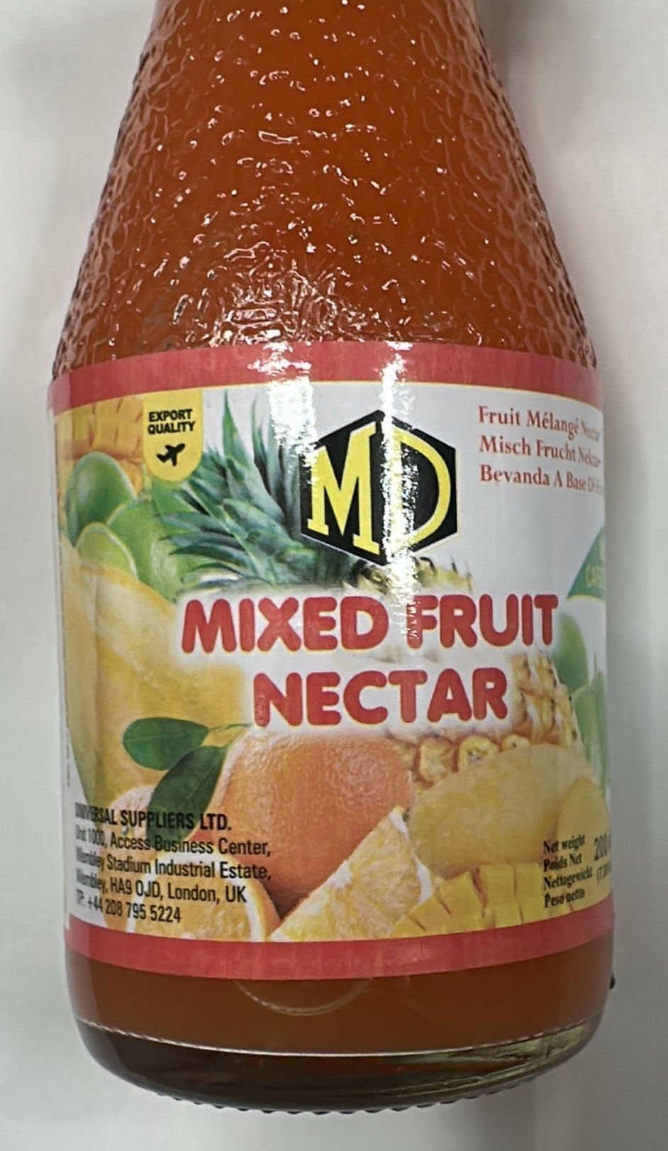 MD Mixed Fruit Nectar 200ml