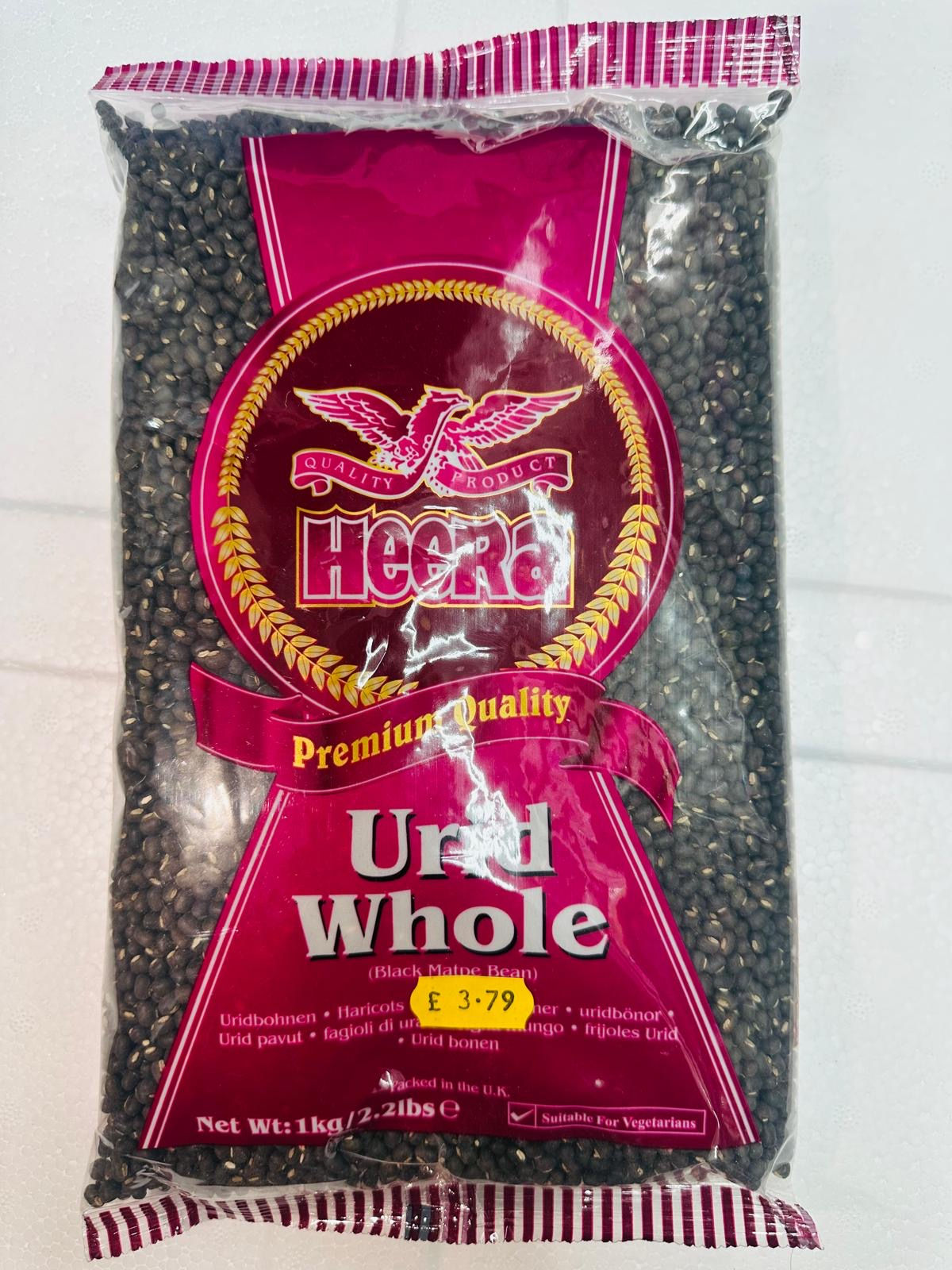 Heera Urid Whole 1kg