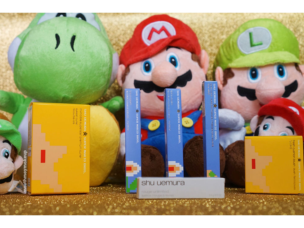 shu uemura x Super Mario Bros.