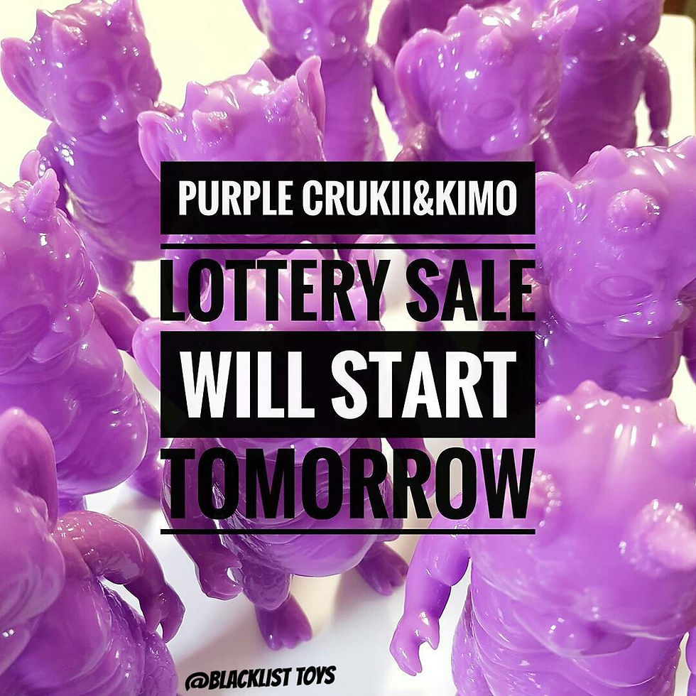 Toy Boom "PURPLE BLANK" Crukii & Kimo