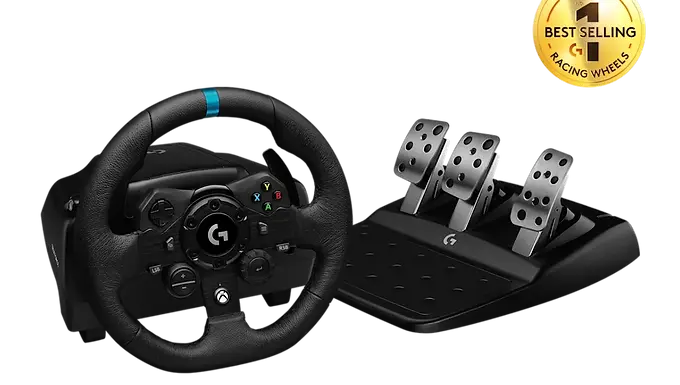 logitech g923 wheel and pedals