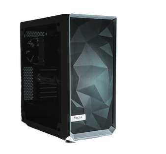 dark grey gaming PC tower