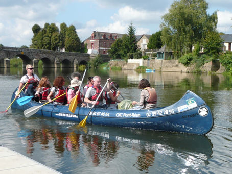 Activité canoë-kayak avec le Club de Pont-Réan