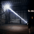 VantaBeam X7 flashlight beam demonstration