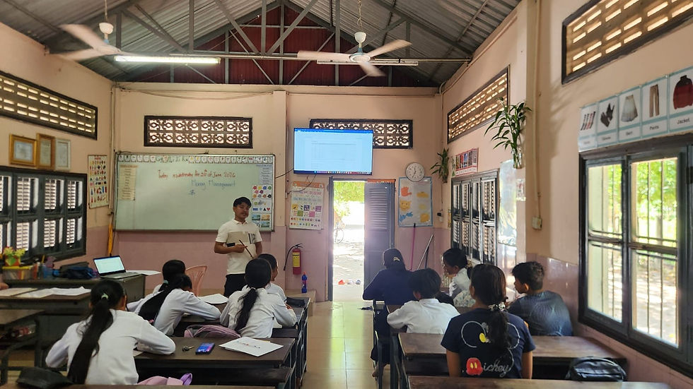 Classes are deliberately kept small to ensure everyone thoroughly understands the content.