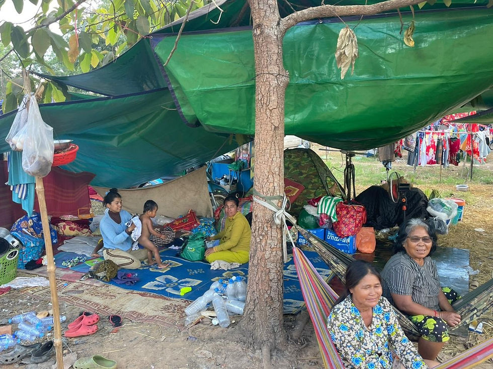 Making the most of everything they have left now except each other